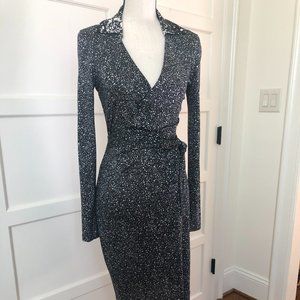 Diane Von Furstenberg faux wrap dress